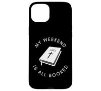 Bible chrétienne Mon Week-End est réservé Coque pour iPhone 15 Plus