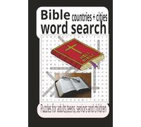 Bible Countries and Cities Word Search Puzzle Book: 50+ Puzzles Featuring Places from the Bible