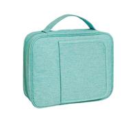 Bible Covers, Journaling Case, Elegant Fabric with Multiple Compartments, 11.02x8.27x2.36 Inches Durable Zipper Closure for Church, Study, Travel, Retreat Reading, Writing Use