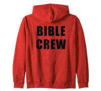 Bible Crew - Christian Church Ministry Faith Staff Uniform Sweat à Capuche