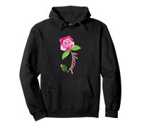 Bible Croix chrétienne Religieuse Rose Cadeau Tendance Sweat à Capuche