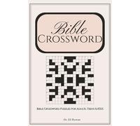 Bible Crossword: Crossword Puzzles with Easy to Read Print about Bibile, Christianity, and Faith and More | 6x9 inches, 120 pages | 50+ Puzzles...Gift ... Sunday Schools, Prayer or Personal Devotion