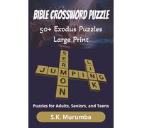 Bible Crossword Puzzle 50+ Exodus Puzzles Large Print: Bible Crossword Puzzles from the book of Exodus