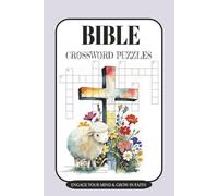 Bible Crossword Puzzles: Crossword Puzzles with Easy to Read Print about Bible, Disciples, History Trivia and More | 6X9 inches, 120 pages | 50+ ... Vacation, Friends, Family, Christmas, School
