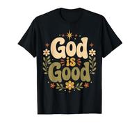 Bible de Foi chrétienne : Dieu est Bon T-Shirt Graphique avec Valeur