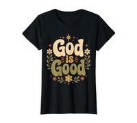 Bible de Foi chrétienne : Dieu est Bon T-Shirt Graphique avec Valeur