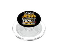 Bible de Foi Religieuse chrétienne drôle sur la Vie sans Jésus PopSockets PopGrip pour MagSafe