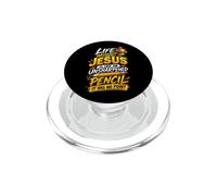 Bible de Foi Religieuse chrétienne drôle sur la Vie sans Jésus PopSockets PopGrip pour MagSafe