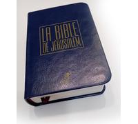 Bible de Jérusalem - voyage bleue