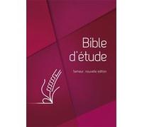 Bible d'étude - Version Semeur, rigide rouge Collectif (Auteur)