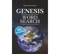 Bible: Genesis Word Search Puzzle Book: Word Searches with Easy to Read Print About Bible, Genesis, The Beginning and More | 6x9 inches, 110 pages | ... Gift for Holidays, Vacations, and Free Times