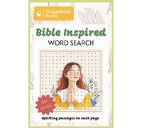 Bible Inspired Word Search by GadgetBreak Books: Word Searches with Easy to Read Print about Faith, Courage, Devotion and More | 6 x 9 inches, 103 ... for Quiet Time, Prayer or Free Time