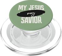 Bible inspirée des vêtements de Foi chrétienne Mon Jésus Mon Sauveur PopSockets PopGrip pour MagSafe