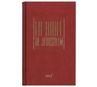 Bible Jérusalem: Format poche, rouge, sous coffret