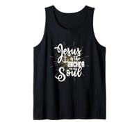 Bible Jésus est l'ancre sur Mon âme prière chrétienne Débardeur