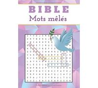 Bible mots mêlés: Jeu de livre de 80 puzzles | Trouvez plus de 1 000 mots de Dieu qui ont une signification pour vous | Gros caractères et gros caractères | Cadeau pour les amis et la famille.