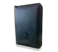 Bible NEG miniature : fibrocuir noir, tranches or, fermeture éclair