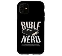 Bible Nerd Théologie chrétienne Étudiant Saint-Esprit Jésus Dieu Coque pour iPhone 11