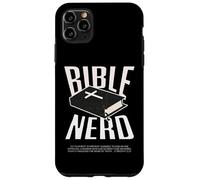 Bible Nerd Théologie chrétienne Étudiant Saint-Esprit Jésus Dieu Coque pour iPhone 11 Pro Max