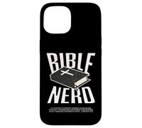 Bible Nerd Théologie chrétienne Étudiant Saint-Esprit Jésus Dieu Coque pour iPhone 15