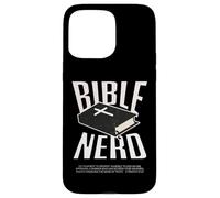 Bible Nerd Théologie chrétienne Étudiant Saint-Esprit Jésus Dieu Coque pour iPhone 15 Pro Max