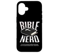 Bible Nerd Théologie chrétienne Étudiant Saint-Esprit Jésus Dieu Coque pour iPhone 16