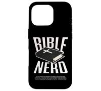 Bible Nerd Théologie chrétienne Étudiant Saint-Esprit Jésus Dieu Coque pour iPhone 16 Pro