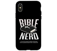 Bible Nerd Théologie chrétienne Étudiant Saint-Esprit Jésus Dieu Coque pour iPhone X/XS