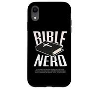 Bible Nerd Théologie chrétienne Étudiant Saint-Esprit Jésus Dieu Coque pour iPhone XR