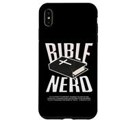 Bible Nerd Théologie chrétienne Étudiant Saint-Esprit Jésus Dieu Coque pour iPhone XS Max