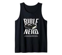 Bible Nerd Théologie chrétienne Étudiant Saint-Esprit Jésus Dieu Débardeur