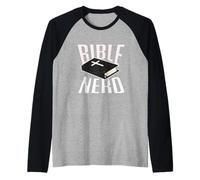 Bible Nerd Théologie chrétienne Étudiant Saint-Esprit Jésus Dieu Manche Raglan
