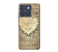 Bible Page Etui Coque Housse pour Motorola Edge 70
