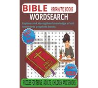 Bible Prophets Word Search Book: 55 Large Print Puzzles from the Old Testament Prophets - Great for All Ages
