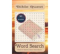 Bible Quest: A Word Search Puzzle Book: Word Searches with Easy to Read Print about Jesus, Religion, & The Bible / 6x9 inches, 110 pages / 50 puzzles ... Gift for Vacations, Holidays & Loved Ones