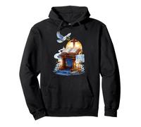 Bible Religieuse Chrétienne Coquette Catholique Sacrée Vintage Sweat à Capuche