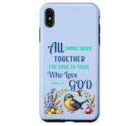 Bible Romains Dieu Espoir Foi Amour Promesse Bonté Coque pour iPhone XS Max