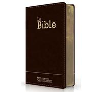 Bible Segond 21 Compacte - Couverture Semi-Rigide, Cuir Anthracite Avec Tranches Dorées