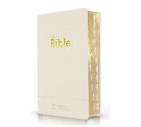 Bible Segond 21 Compacte - Couverture Souple Toilée Blanche, Avec Tranches Dorées Et Onglets