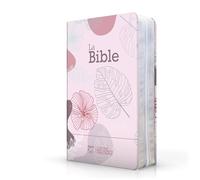 Bible Segond 21 compacte : couverture souple toilée couleur rose bonbon, avec fermeture éclair