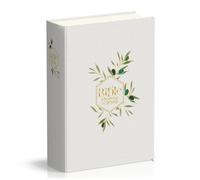 Bible Segond 21 Journal de bord : couverture souple, toilée blanc avec motifs dorés