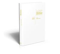 Bible Segond NEG, gros caractères, blanche : Couverture souple en toile, tranche or