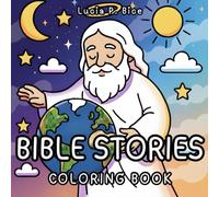 Bible Stories Coloring Book: Big and Simple Old and New Testament Scenes for Kids, Teens and Adults