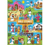 Bible Stories Coloring Book for Kids - 80 Fun & Faith-Filled Pages!