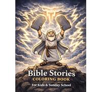 Bible Stories Coloring Book for Kids & Sunday School: By Fairy Tale Finds