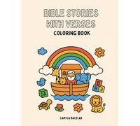 Bible Stories with Verses Coloring Book