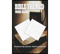 Bible Themed Word Search Puzzle Book: Word searches with easy to read print about the Bible Scripture, names, places, and more | 6x9 inches, 110 pages | 50 plus puzzles…