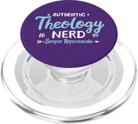 Bible Théologie Authentique Nerd Semper Reformanda 1689 Foi PopSockets PopGrip pour MagSafe