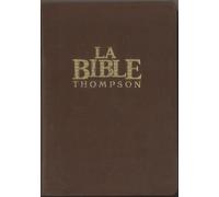 Bible Thomson Souple Luxe Vynil, Marron "Colombe