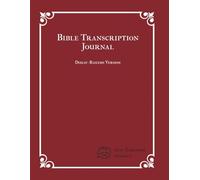 Bible Transcription Journal - New Testament Volume 3: Traditional Catholic Bible based on Douay-Rheims Version